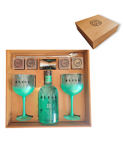 Box Gin Bliss + 02 Taas + 04 Especiarias + Dosador + Colher