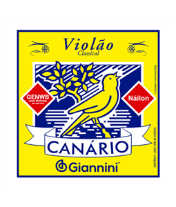 Encordoamento Giannini Violo Nylon Canrio com Bolinha