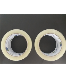 Kit 2 Unidades Fitas transparente 45 mm x 100 m