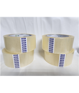 Kit 4 Fitas Transparentes 48 mm x 100 M