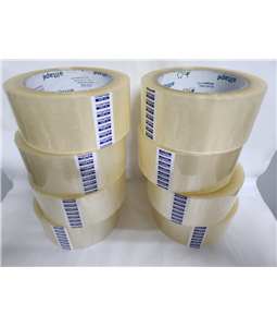 Kit 8 Fitas Transparentes 45mm x 100 M